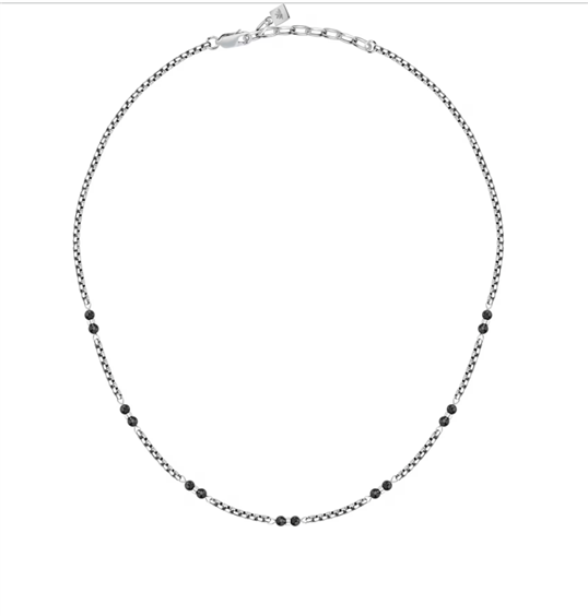 Collana Morellato Terra in Acciaio Onice S1753 - S1753